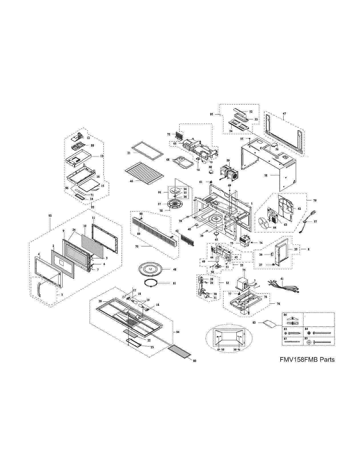 Recommended spare parts
