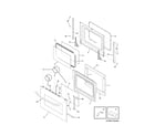 Kenmore 79047783405 door diagram