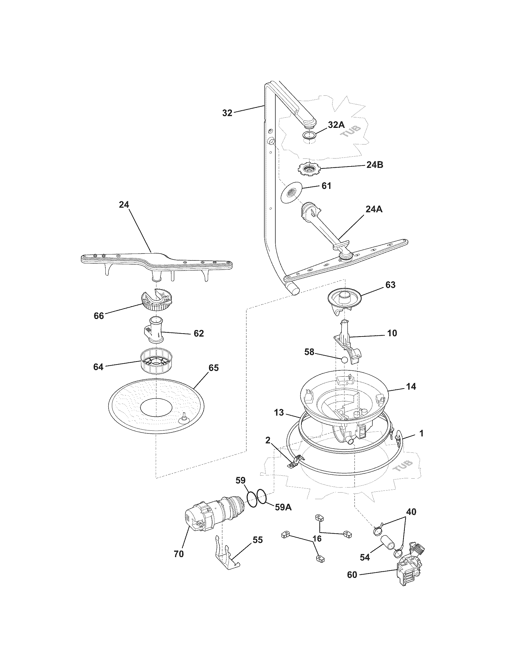 Motor & pump