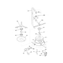 Kenmore 58715202801 motor & pump diagram