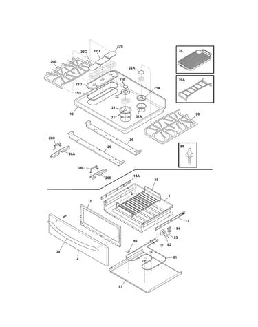Top/drawer