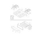 Kenmore 79071353703 top/drawer diagram