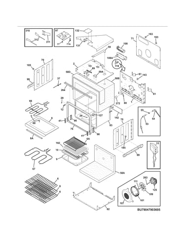 Upper oven