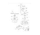 Frigidaire FDBB2040FB3 motor & pump diagram