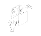 Frigidaire FDBB2455FB1 door diagram