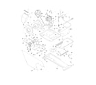 White-Westinghouse SWXG831HS1 motor/blower/belt diagram