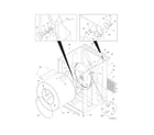 Frigidaire FEQ1452HE0 cabinet/drum diagram