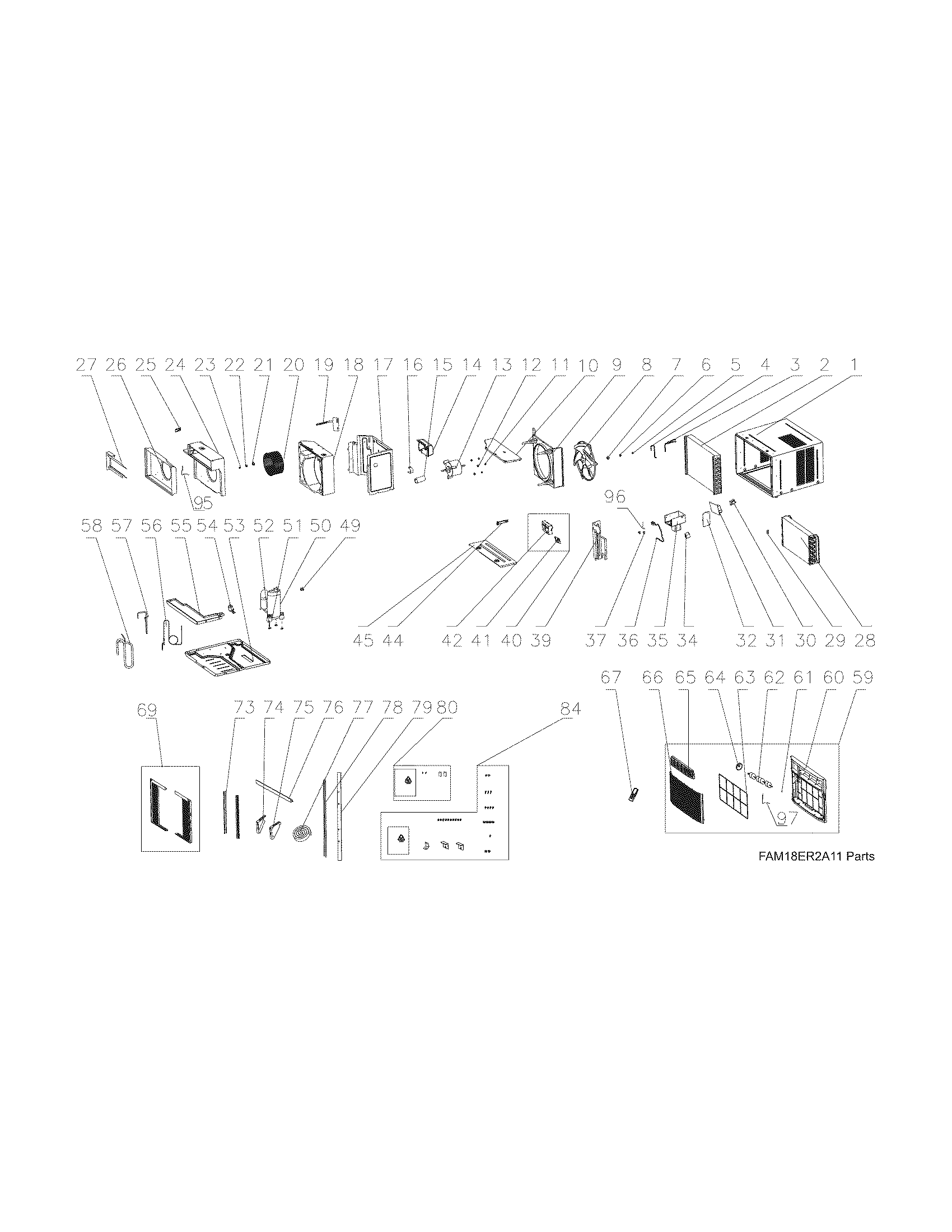 Recommended spare parts