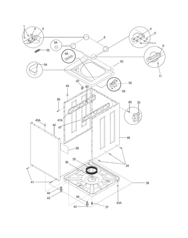 Lower cabinet/top