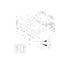 Frigidaire GLET1142FS2 control panel diagram