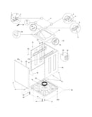 Lower cabinet/top