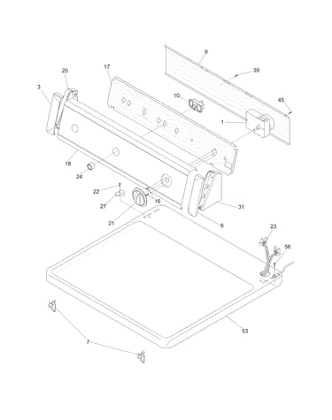 Controls/top panel