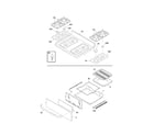 Kenmore 79070113702 top/drawer diagram