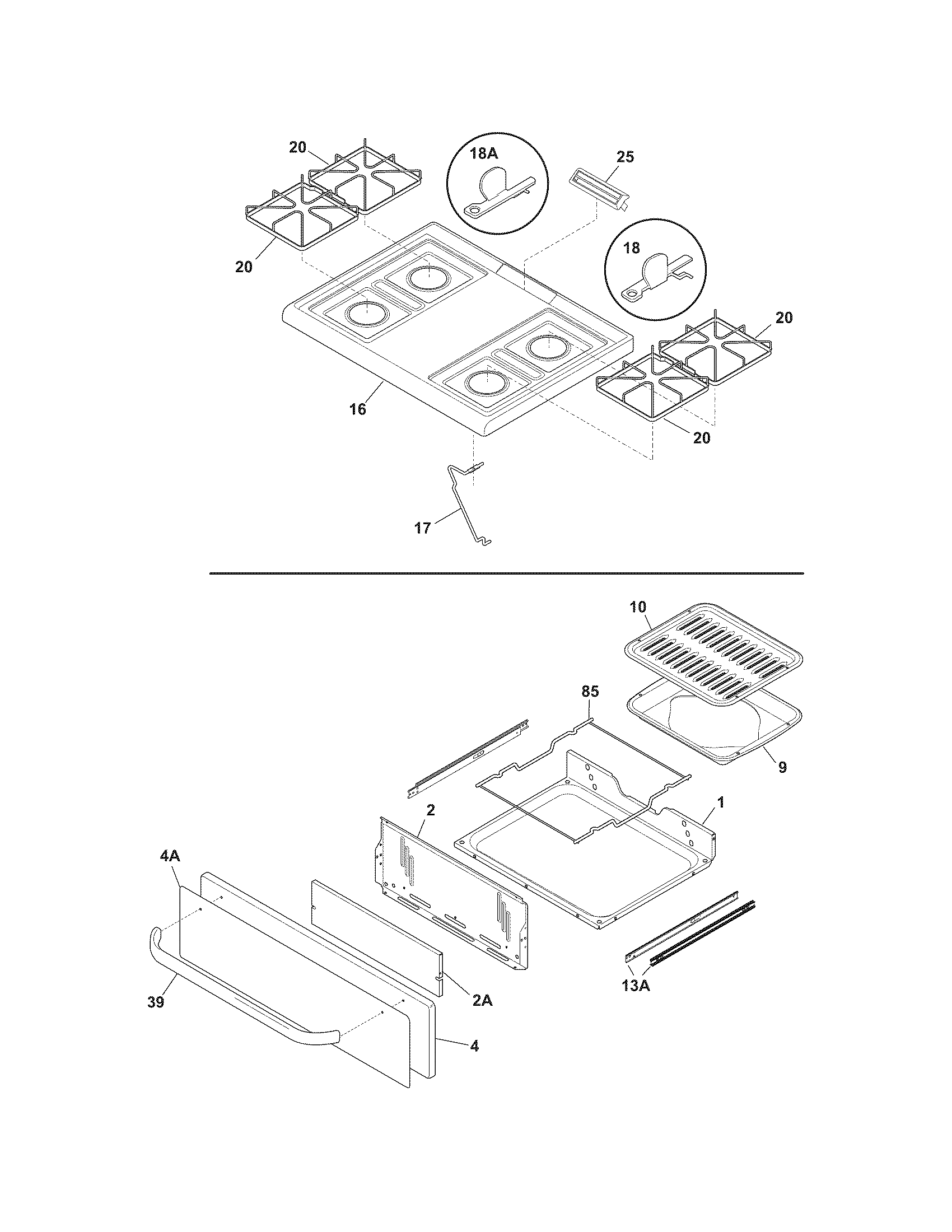 Top/drawer