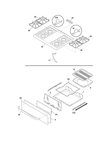 Top/drawer
