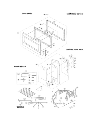 Control panel,door,misc.
