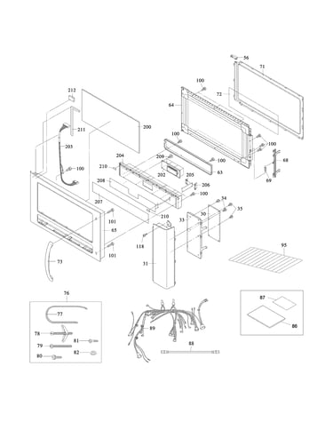 Control panel,door,misc.