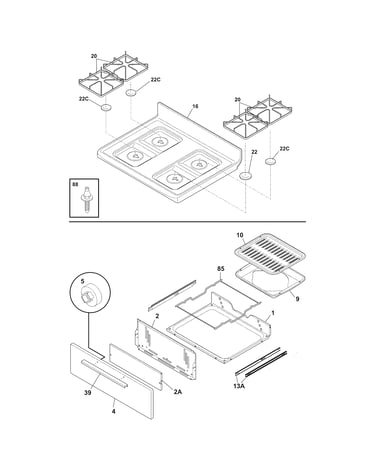 Top/drawer