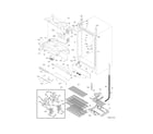 Crosley GDR22CWLF1 cabinet diagram