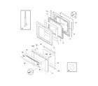 Electrolux CEW30DF6GSB door diagram