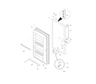 Frigidaire LFFU14F5HWB door diagram