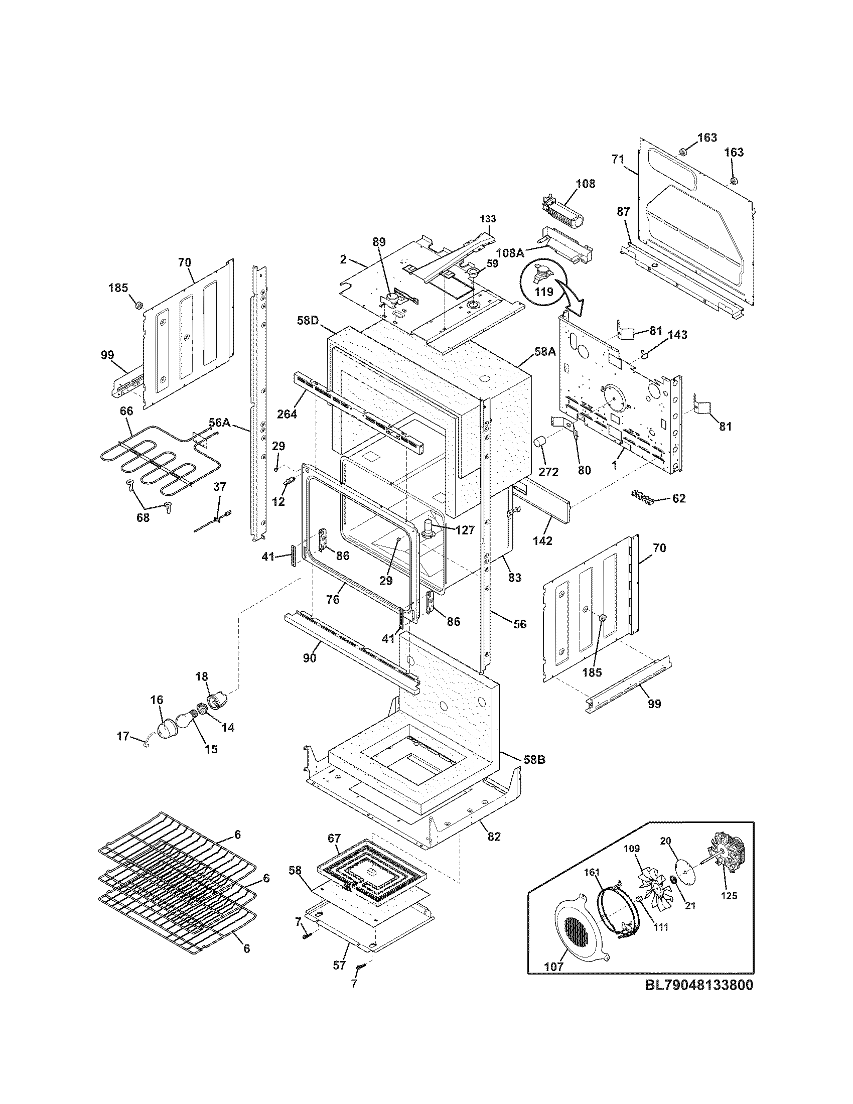 Lower oven