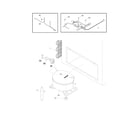 Frigidaire FFC0723DW13 system diagram