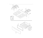Kenmore 79077442800 top/drawer diagram