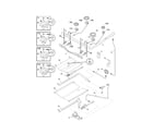 Kenmore Elite 79077492800 burner diagram