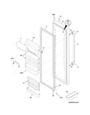 Refrigerator door