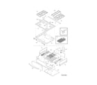 Kenmore Elite 79041032800 top/drawer diagram