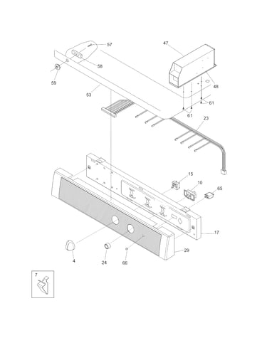Controls/top panel
