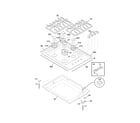 Kenmore Elite 79032443800 maintop diagram