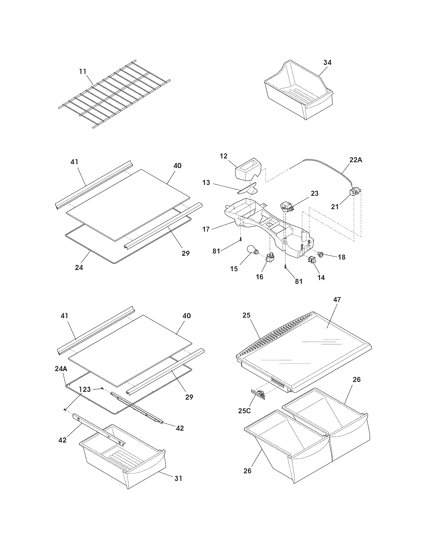 Shelves