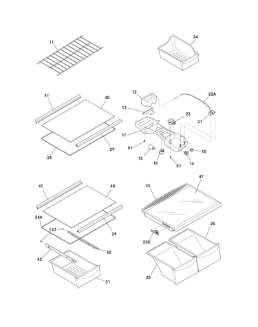 Shelves
