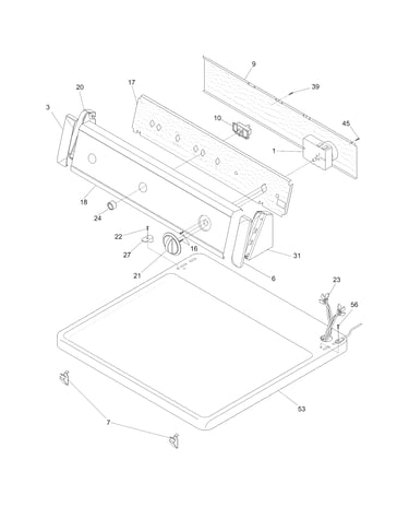 Controls/top panel
