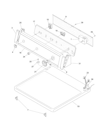 Controls/top panel