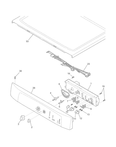 Controls/top panel