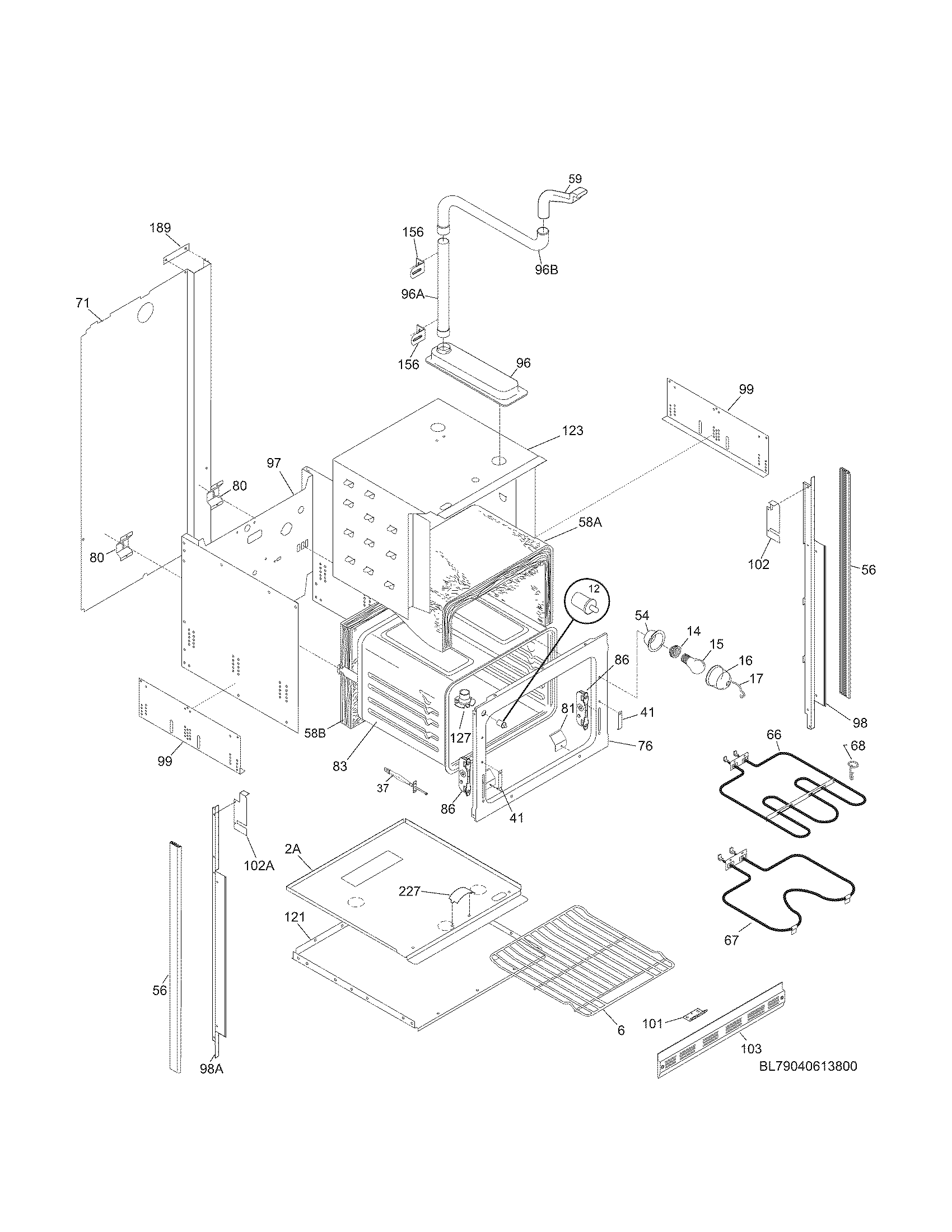 Lower oven