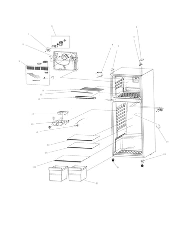 Shelves/control