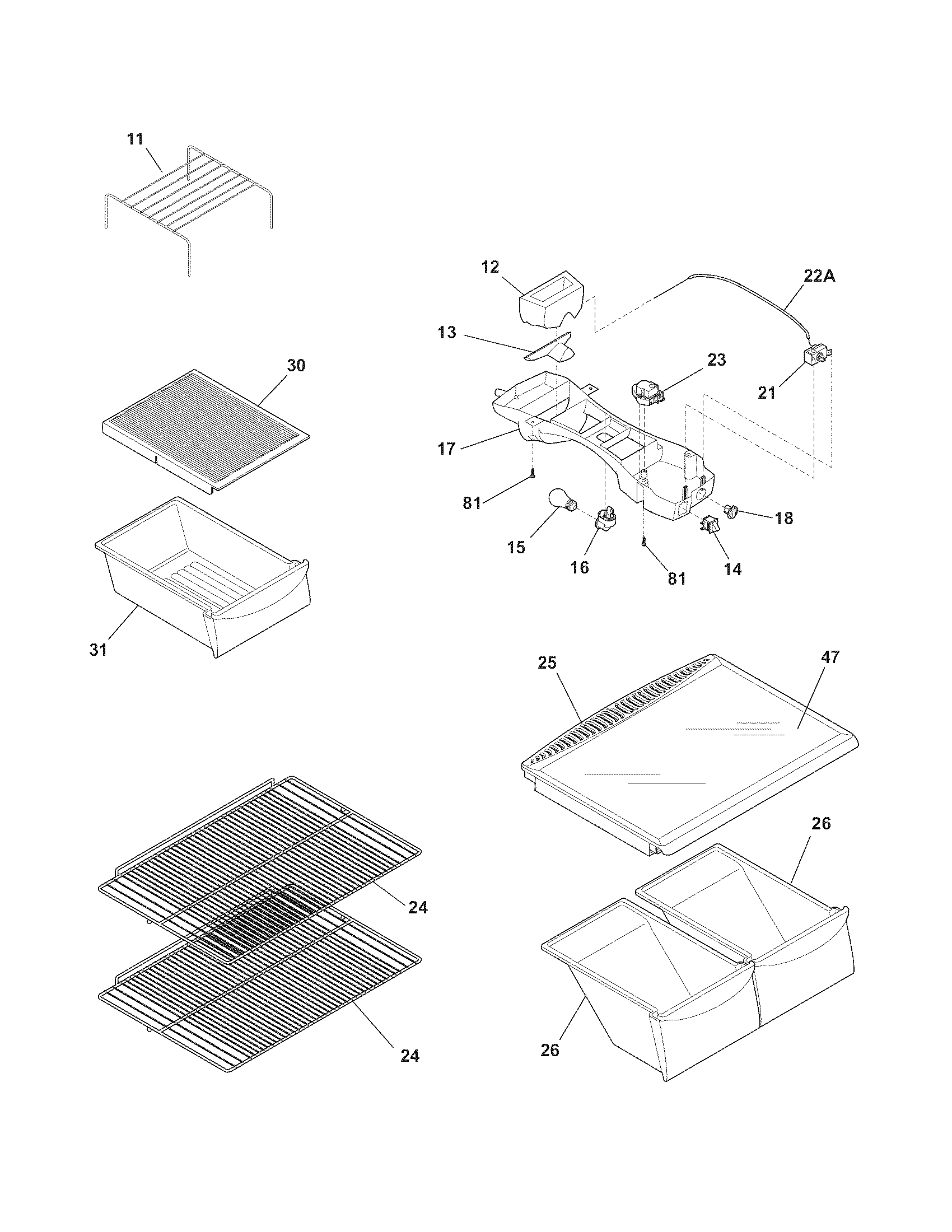 Shelves