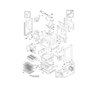 Kenmore Elite 79077513802 body diagram