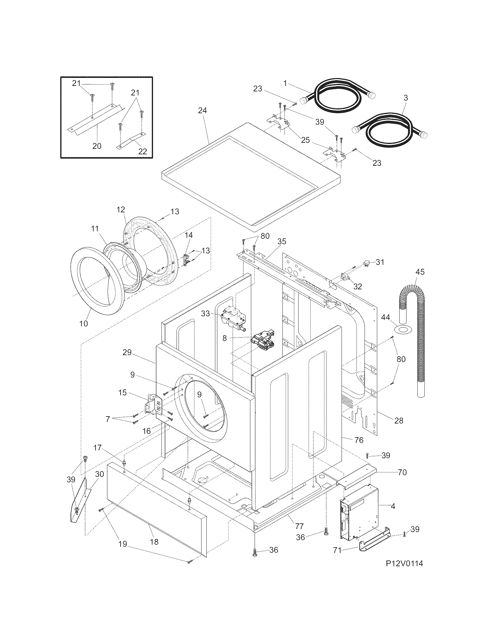 Cabinet/top