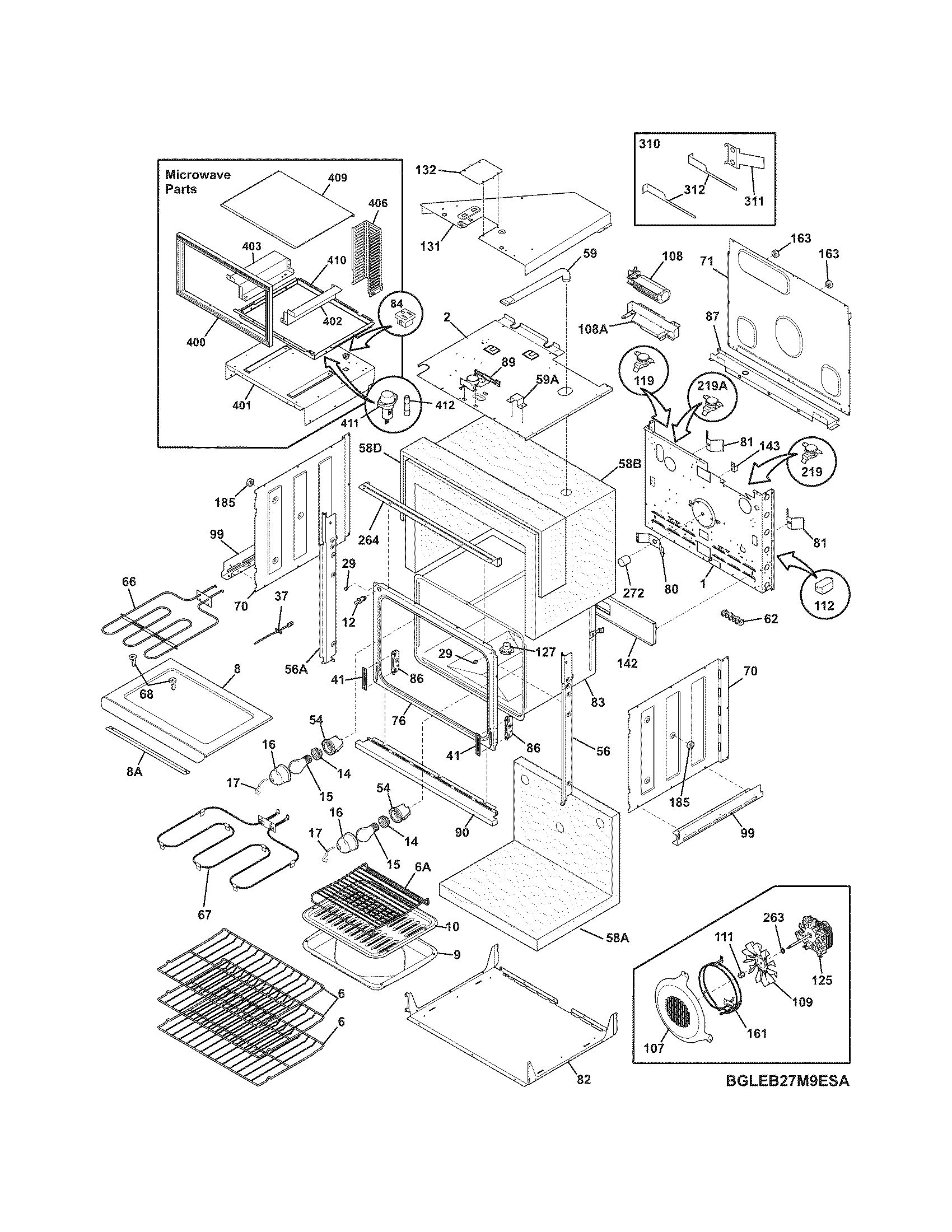 Lower oven
