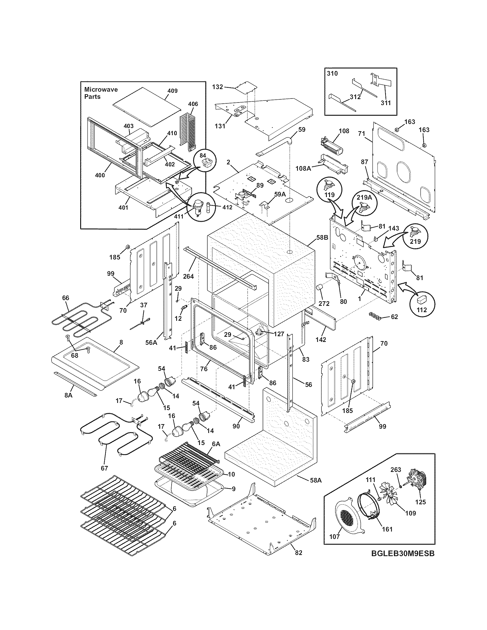 Lower oven