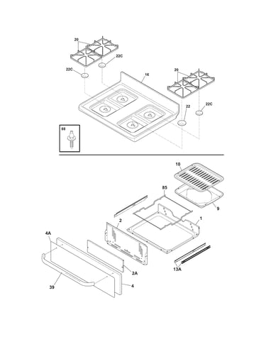 Top/drawer