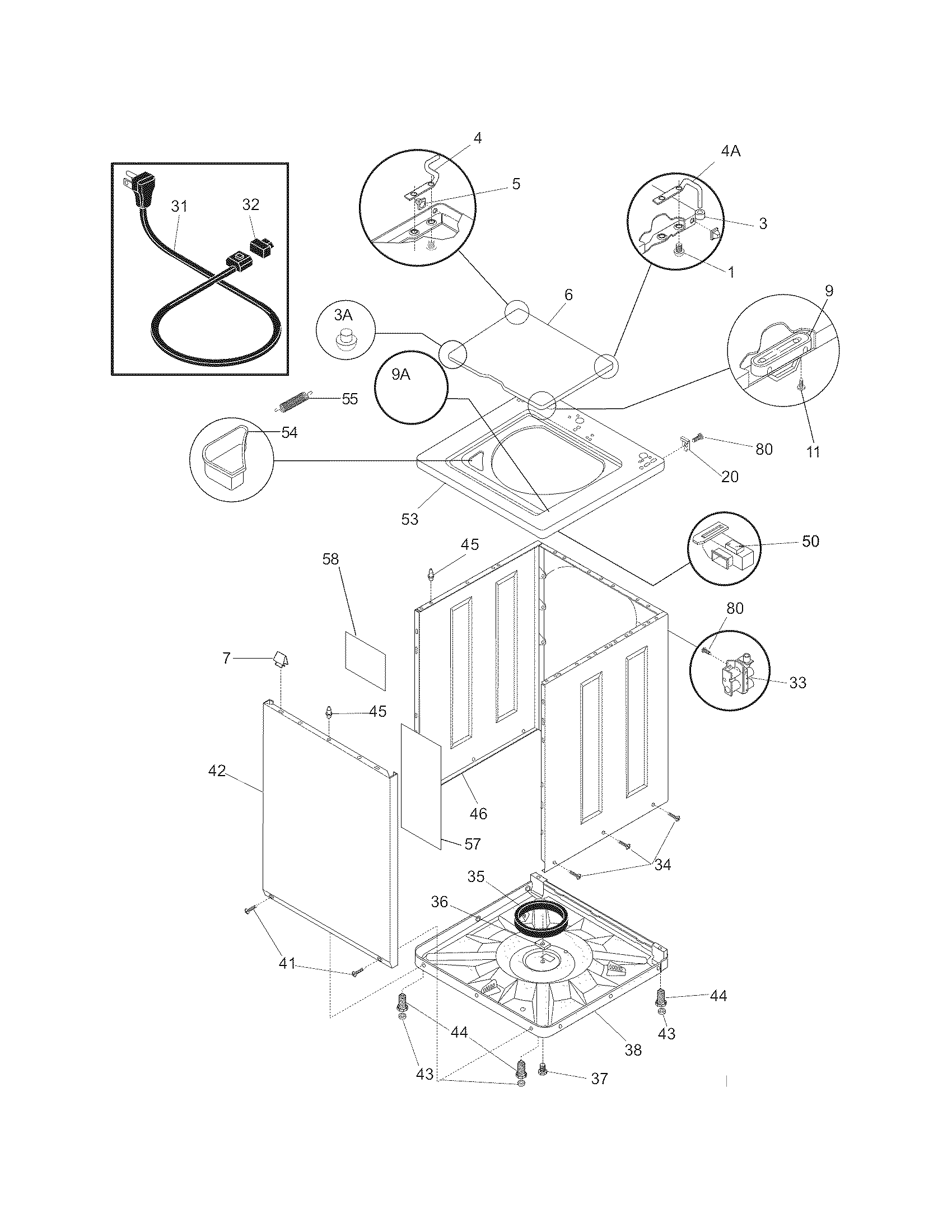 Cabinet/top