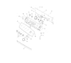 Frigidaire GLWS1749FS2 control/panel diagram