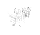 Frigidaire FGFLMC55GCG door diagram