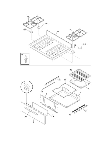 Top/drawer